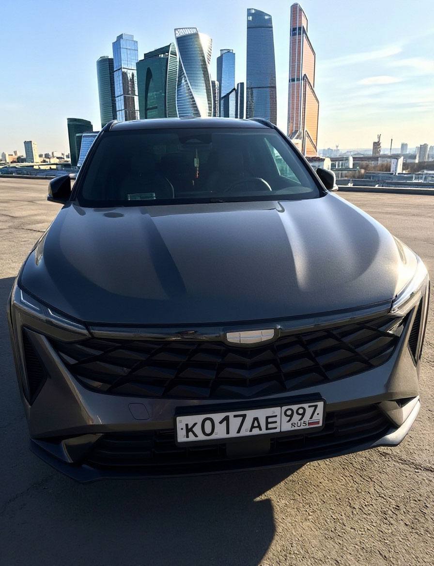 Geely Cityray вид спереди
